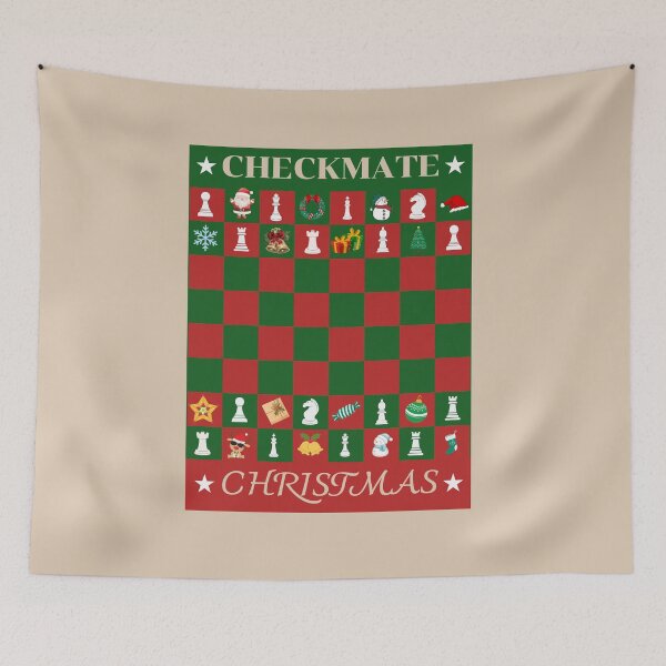 Item preview, Checkmate Christmas – For Chess Lovers Celebrating the Holidays designed and sold by DesignDazzles.