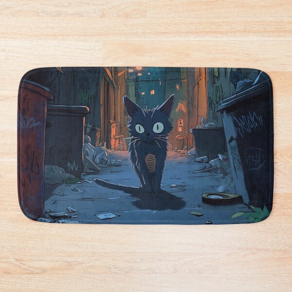 Item preview, Hungry Street Cat designed and sold by GrinGalore.