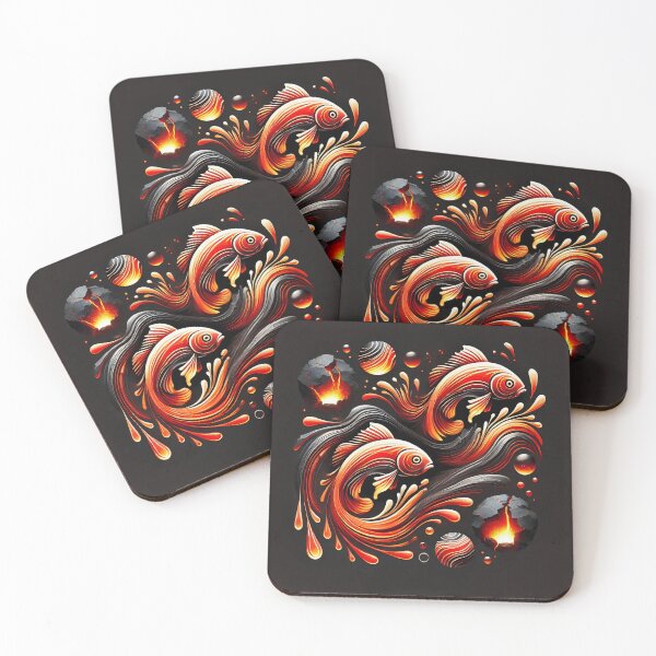 Item preview, Fiery Pisces Star Sign designed and sold by Sototos® ⭐⭐⭐⭐⭐.
