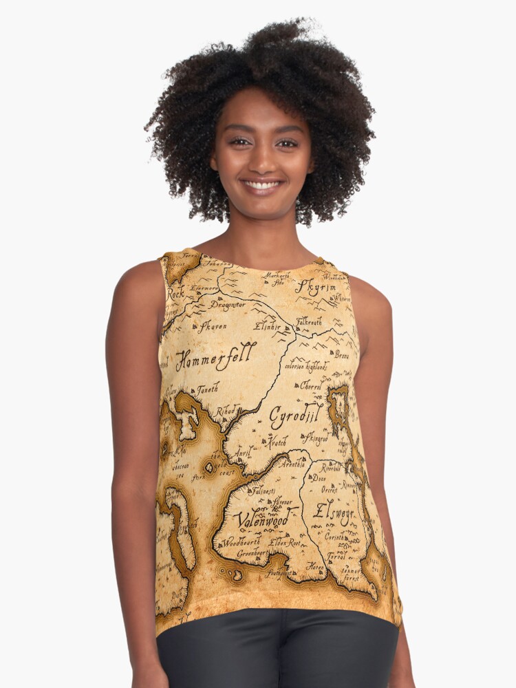 Item preview, Sleeveless Top designed and sold by ArtPixelHaven.