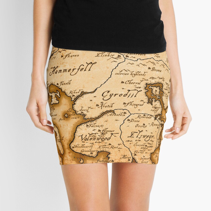 Item preview, Mini Skirt designed and sold by ArtPixelHaven.