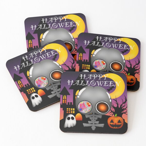 Item preview, Halloween style Demeka-chan designed and sold by Demeka-chan.