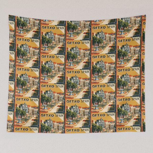Item preview, Getxo Spain Vintage Travel Tourism designed and sold by TravelersGems.