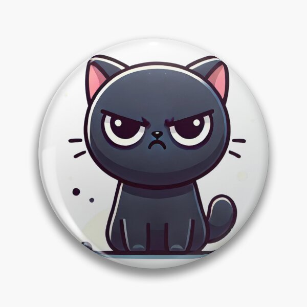 Item preview, Angry cat designed and sold by Vateira.