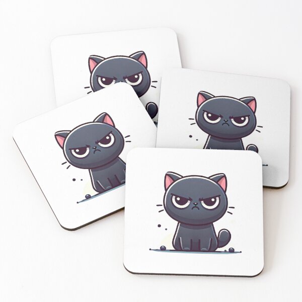 Item preview, Angry cat designed and sold by Vateira.
