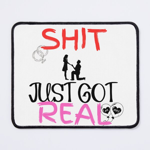 Item preview, engagement tshirt, great engagment keepsake just got engaged designed and sold by SellingStuff91.
