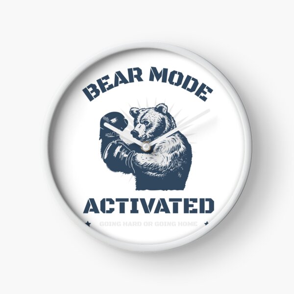 Item preview, Bear Mode: Activated Funny Gym T shirt, Animal Gym, Perfect Gift/Present designed and sold by HorizonTShirts.