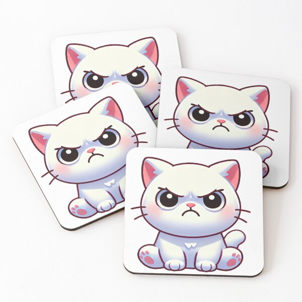 Item preview, Angry cat designed and sold by Vateira.