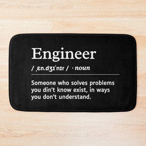 Item preview, Engineer Funny Urban Dictionary Meaning Gifts designed and sold by SpeakSarcasm.