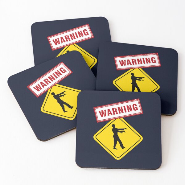Item preview, Zombie Zone Warning designed and sold by FanFest.