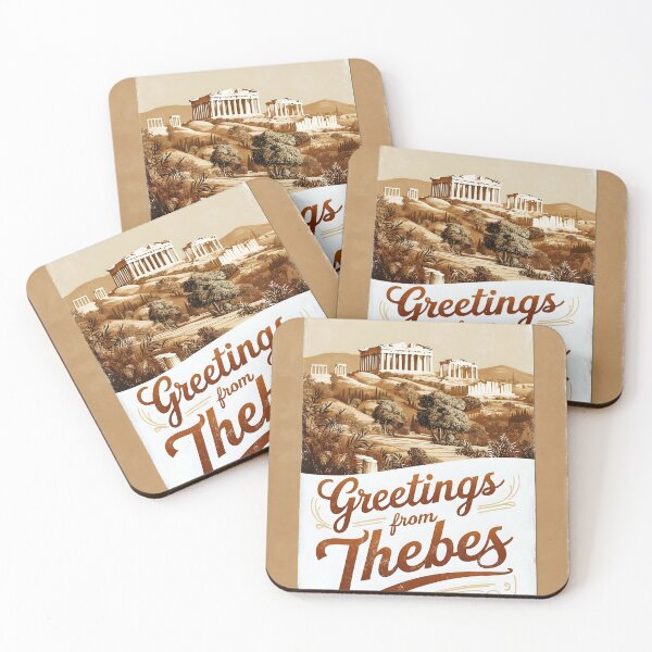 Item preview, Thebes Central Greece Postcard Vintage Retro Travel Vintage designed and sold by TravelPostcardGems.