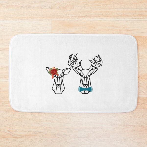 Item preview, Mr. and Mrs. Deer, Deer Couple, Deer Family, Love You Dearly designed and sold by Spike The Punch Design Co..