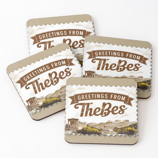Item preview, Greetings from Thebes Central Greece Postcard Vintage Retro Travel Vintage designed and sold by TravelPostcardGems.