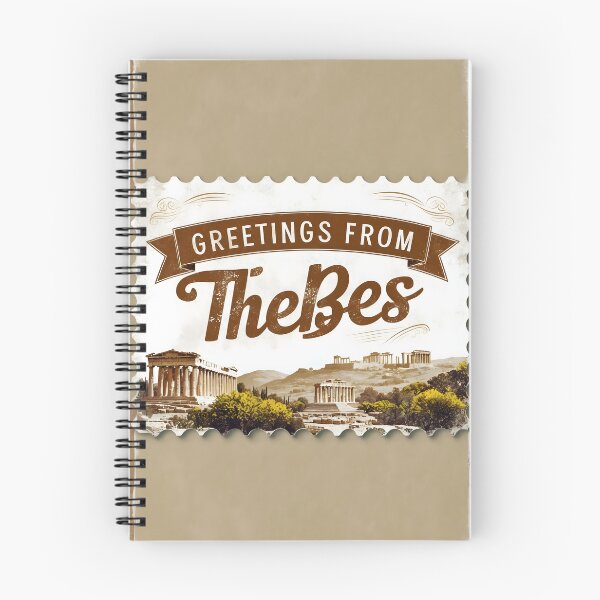 Item preview, Greetings from Thebes Central Greece Postcard Vintage Retro Travel Vintage designed and sold by TravelPostcardGems.