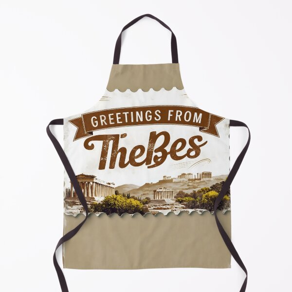 Item preview, Greetings from Thebes Central Greece Postcard Vintage Retro Travel Vintage designed and sold by TravelPostcardGems.