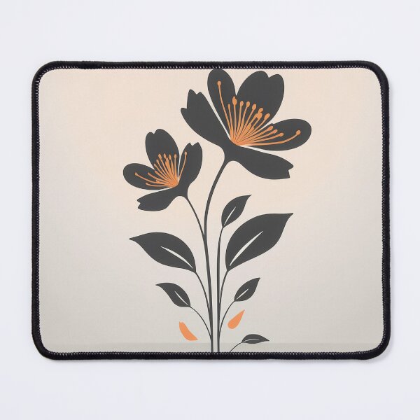 Item preview, A Minimalist Flower Silhouette design. designed and sold by HEMRO.