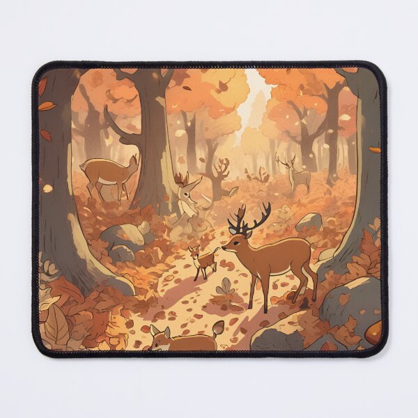 Item preview, Enchanted Fall Forest – Woodland Creatures and Autumn Magic designed and sold by Stefiivn.