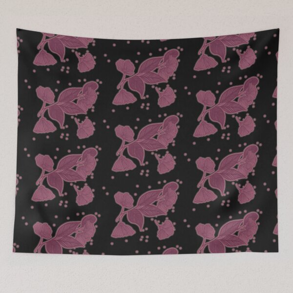 Item preview, Flowering branch with red tinted felt designed and sold by GENEST-V.