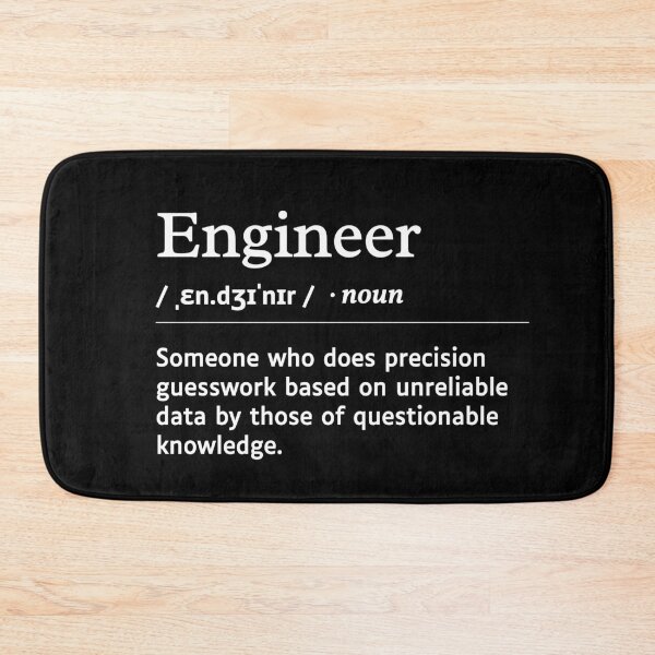 Item preview, Engineer Funny Urban Dictionary Meaning Gifts designed and sold by SpeakSarcasm.