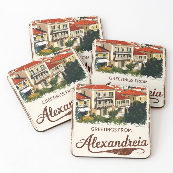 Item preview, Greetings from Alexandreia Central Macedonia Greece Postcard Vintage Retro Travel Vintage designed and sold by TravelPostcardGems.