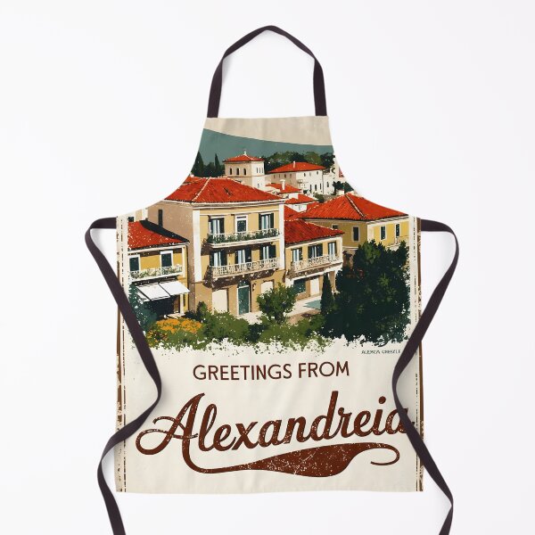 Item preview, Greetings from Alexandreia Central Macedonia Greece Postcard Vintage Retro Travel Vintage designed and sold by TravelPostcardGems.