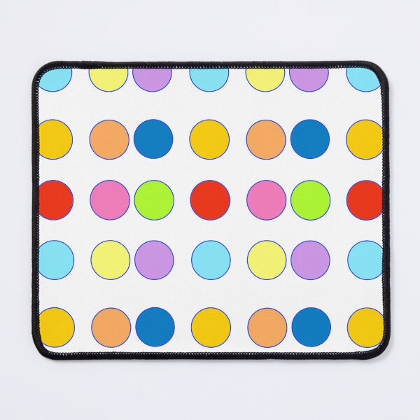 Vista previa del artículo con la obra «Lindo paquete de círculos con puntos de colores variados», diseñado y vendido por Sunserize Designs.