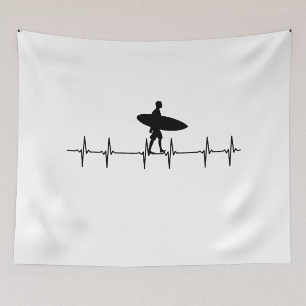 Item preview, Vibrant design of surfer throbbing for the surf designed and sold by StyleFused.