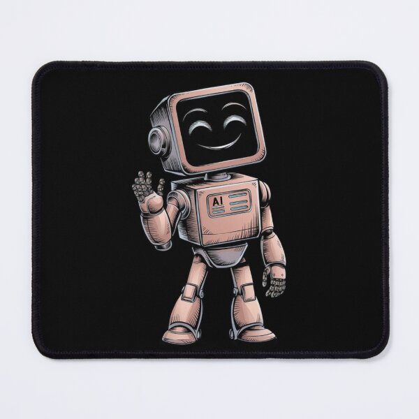 Item preview, Smiling AI Robot - Cute Friendly Tech Design designed and sold by love3617.