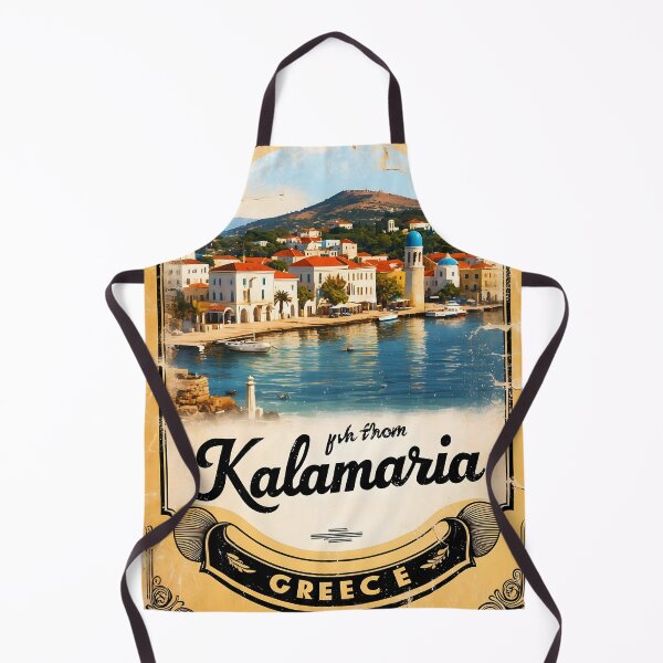 Item preview, Kalamaria Central Macedonia Greece Postcard Vintage Retro Travel Vintage designed and sold by TravelPostcardGems.