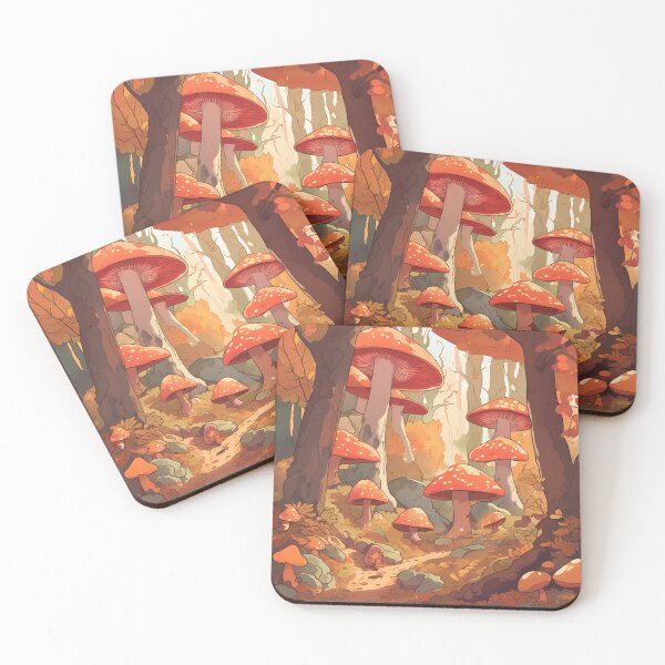Item preview, Charming Fall Forest – Woodland Creatures and Autumn Vibes designed and sold by Stefiivn.