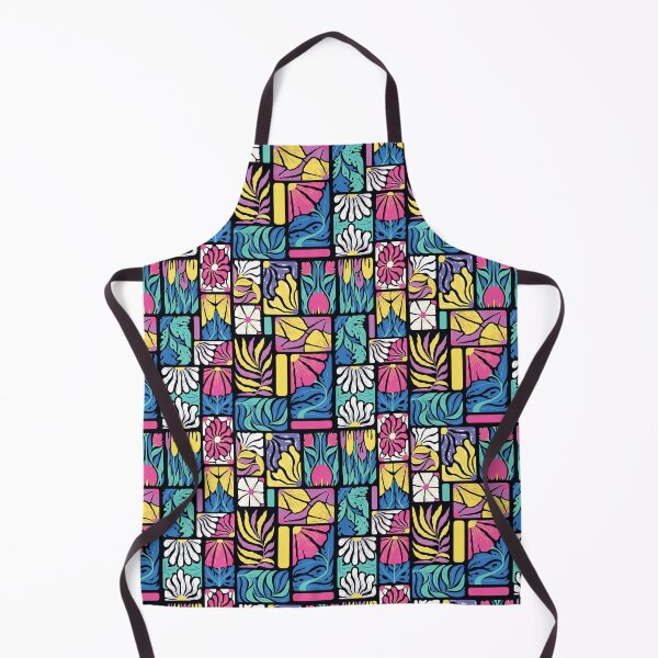 Item preview, Abstract colorful flowers, leaves, branches pattern designed and sold by DarianaArt.