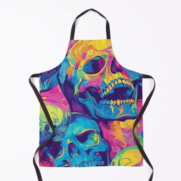 Item preview, Vibrant Skull Pattern: A Colorful Skull Showcase designed and sold by Soul-Sparks.