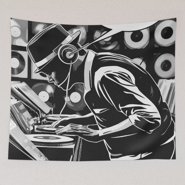Item preview, DJ digging Records. designed and sold by paulo silveira.