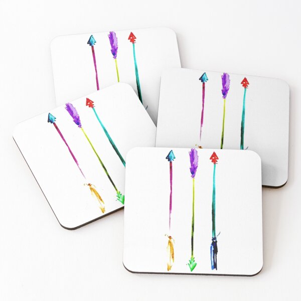 Item preview, Watercolor Arrows, Rainbow Arrows designed and sold by Spike The Punch Design Co..