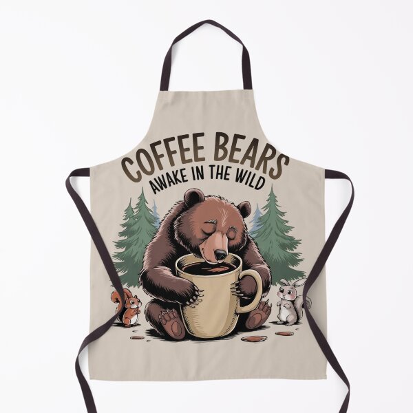 Item preview, Coffee Bears: Awake in the Wild designed and sold by Situstshirts.