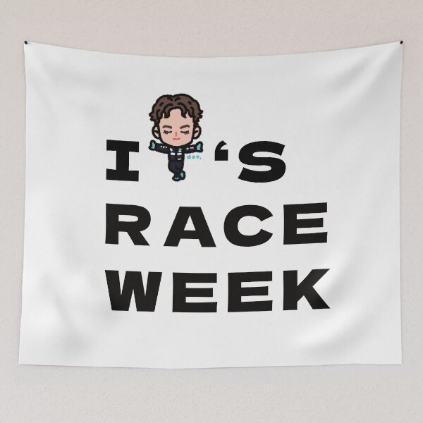 Item preview, GR63 It's Race Week designed and sold by ourhappyface.
