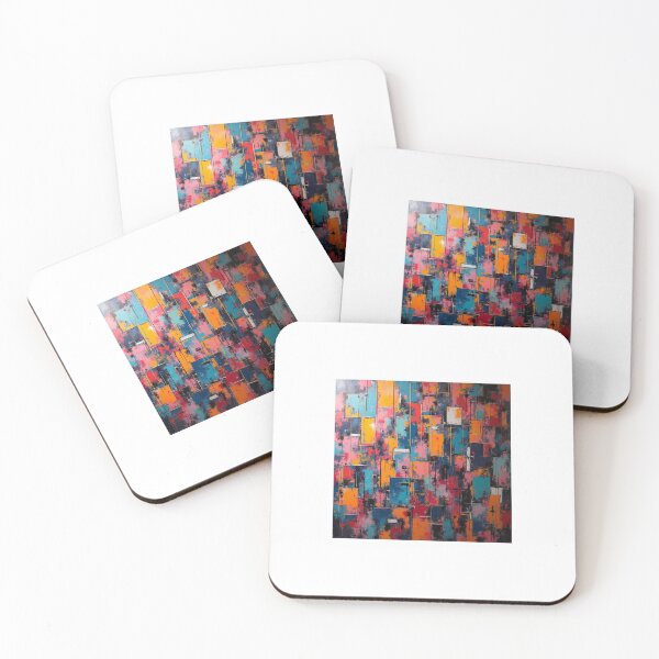 Item preview, Abstract Box Pattern designed and sold by ArtAIFusion.
