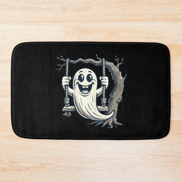 Item preview, Cute Swing Ghost Funny Halloween designed and sold by LuminOrb.