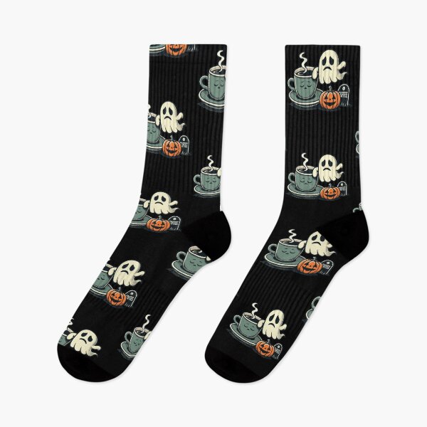 Item preview, Coffee Ghost Funny Halloween Design designed and sold by LuminOrb.