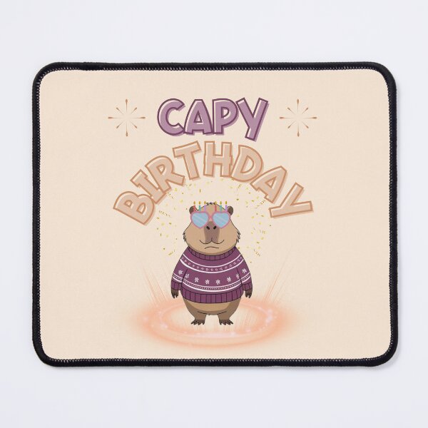 Item preview, Capy Birthday designed and sold by AnnDart.