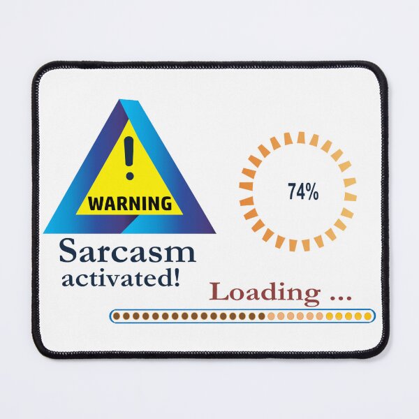 Item preview, Sarcasm activated! designed and sold by RAMIRELLI.