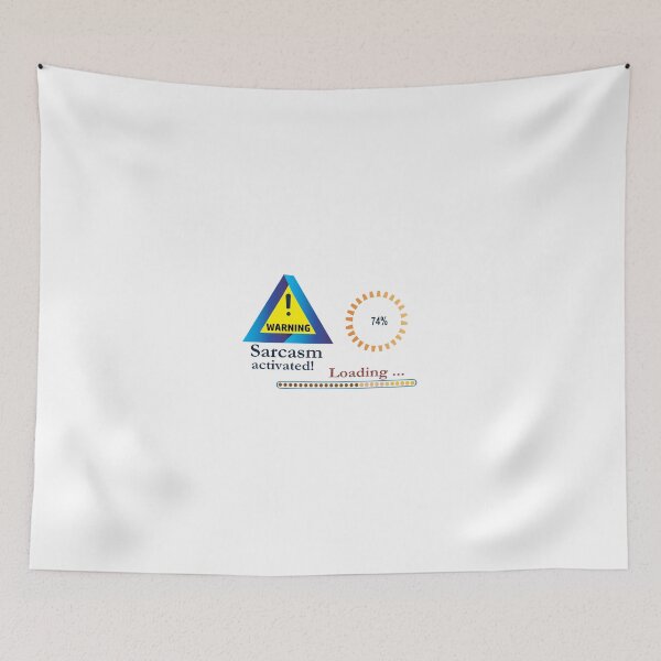Item preview, Sarcasm activated! designed and sold by RAMIRELLI.