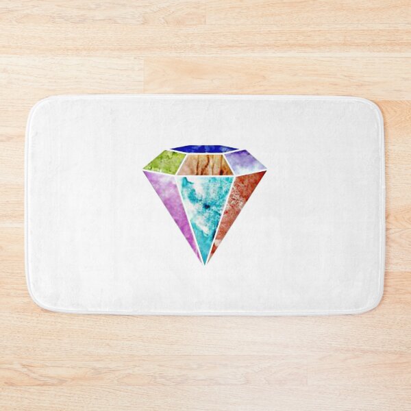 Item preview, Watercolor Diamond, Geometric Diamond designed and sold by Spike The Punch Design Co..