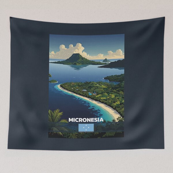 Item preview, Micronesia Travel  designed and sold by Thistle-TShop.