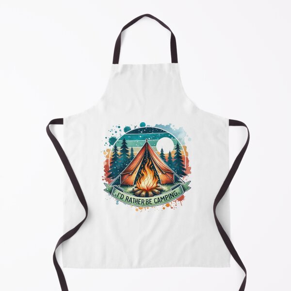 Item preview, Camping Dome in the Pines – "I’d Rather Be Camping" for T-Shirts, Mugs, Stickers & More designed and sold by artedigital99.
