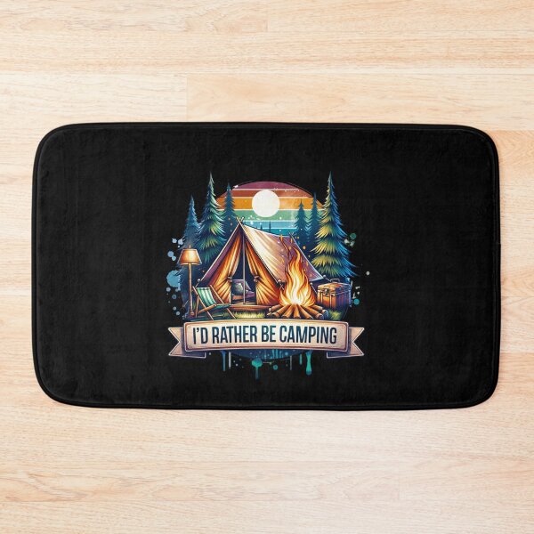 Item preview, Camping Dome in the Pines – "I’d Rather Be Camping" for T-Shirts, Mugs, Stickers & More designed and sold by artedigital99.