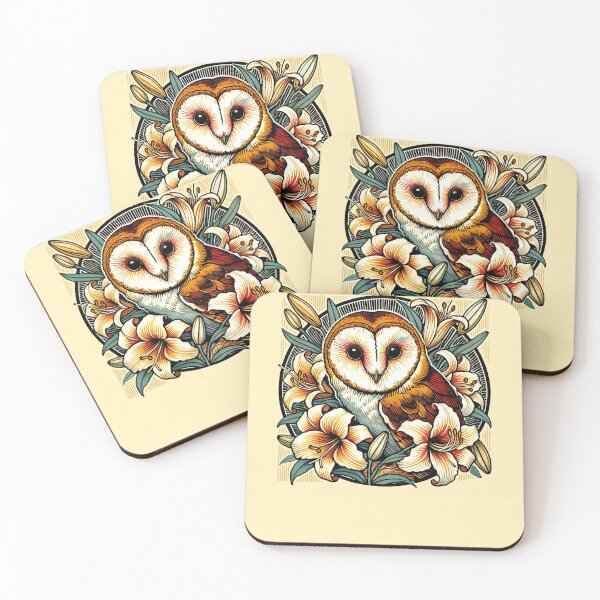 Item preview, Barn Owl designed and sold by FrictionMaxxing.