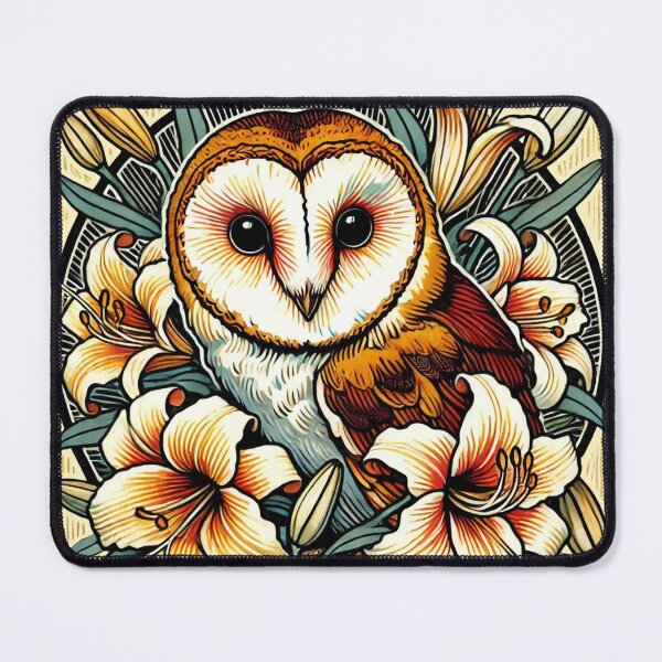 Item preview, Barn Owl designed and sold by FrictionMaxxing.