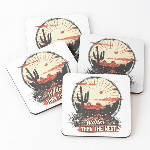 Item preview, Western Desert Vibes Cactus Sunset Art designed and sold by Aredbox.