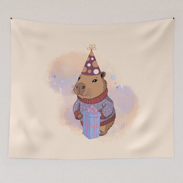 Item preview,  Capy Birthday designed and sold by AnnDart.